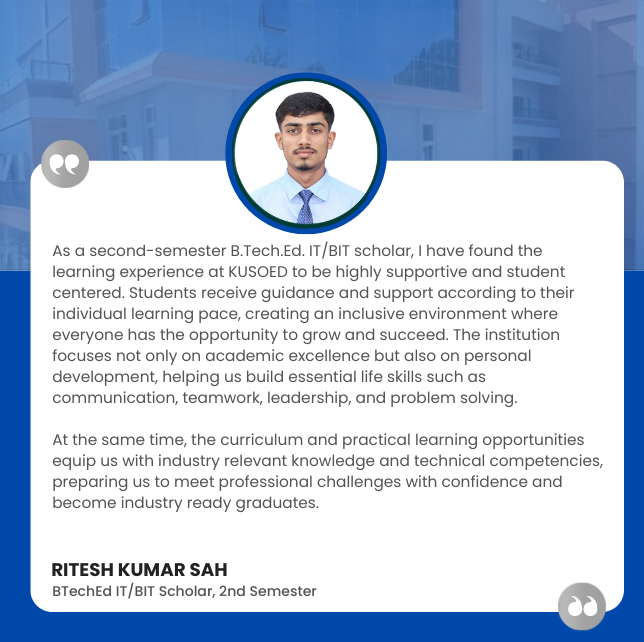 testimonial ritesh
